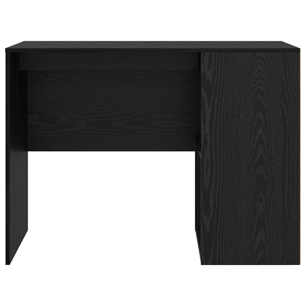 Stol s policom Crni hrast 102 x 50 x 75 cm Konstruirano drvo