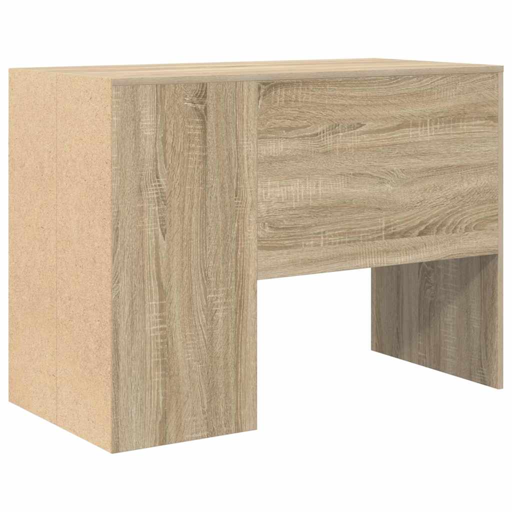 Stol s policom Sonoma hrast 102 x 50 x 75 cm Konstruirano drvo