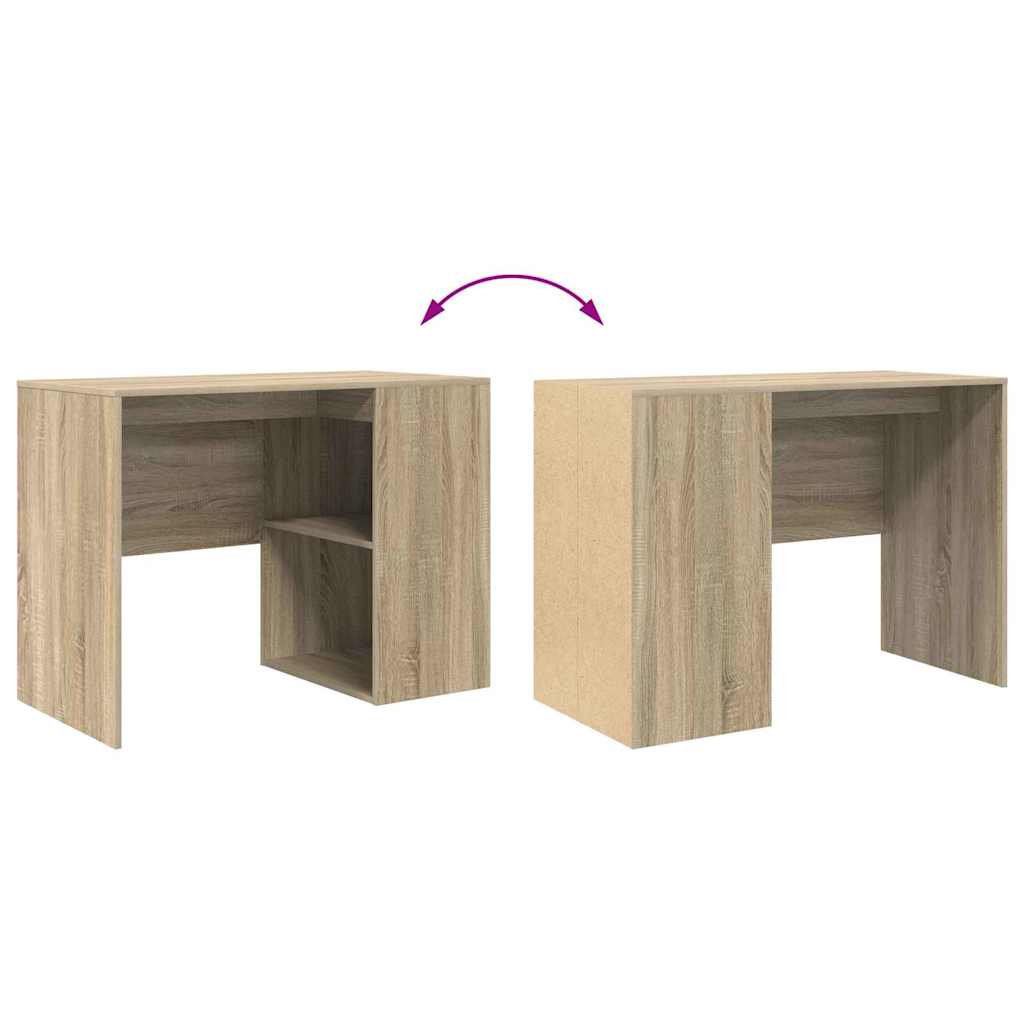 Stol s policom Sonoma hrast 102 x 50 x 75 cm Konstruirano drvo