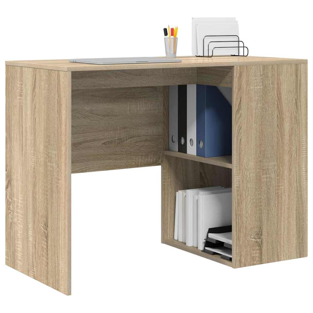 Stol s policom Sonoma hrast 102 x 50 x 75 cm Konstruirano drvo