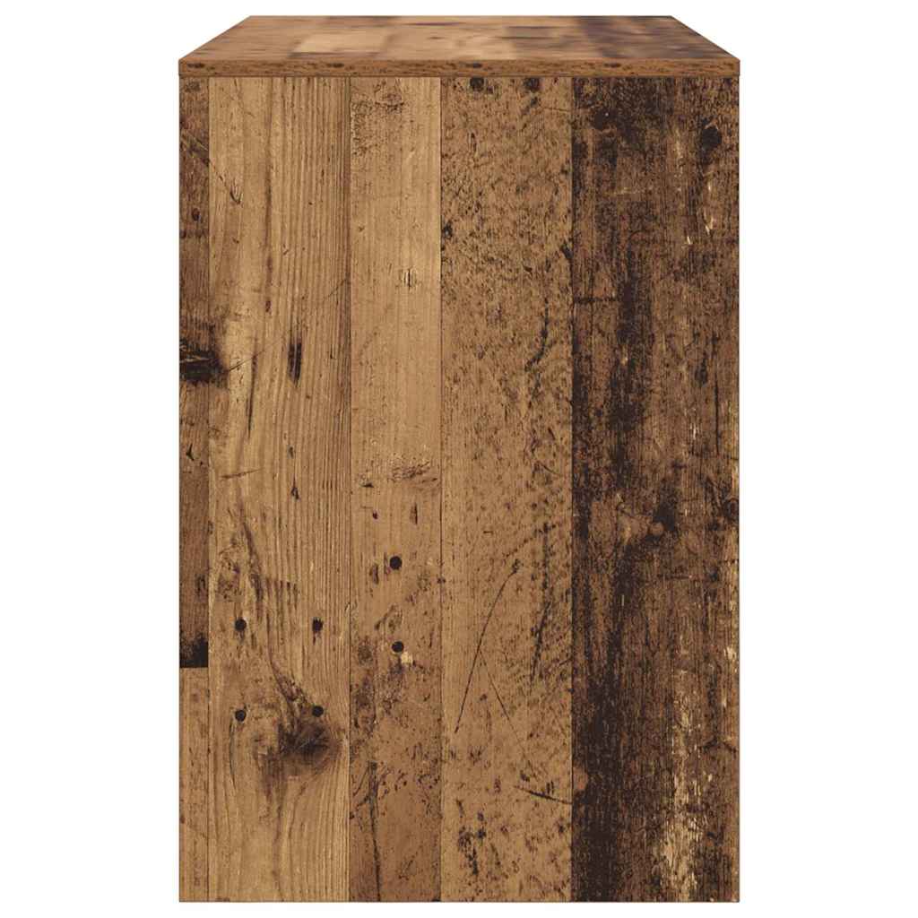 Stol s policom Staro drvo 102 x 50 x 75 cm Konstruirano drvo
