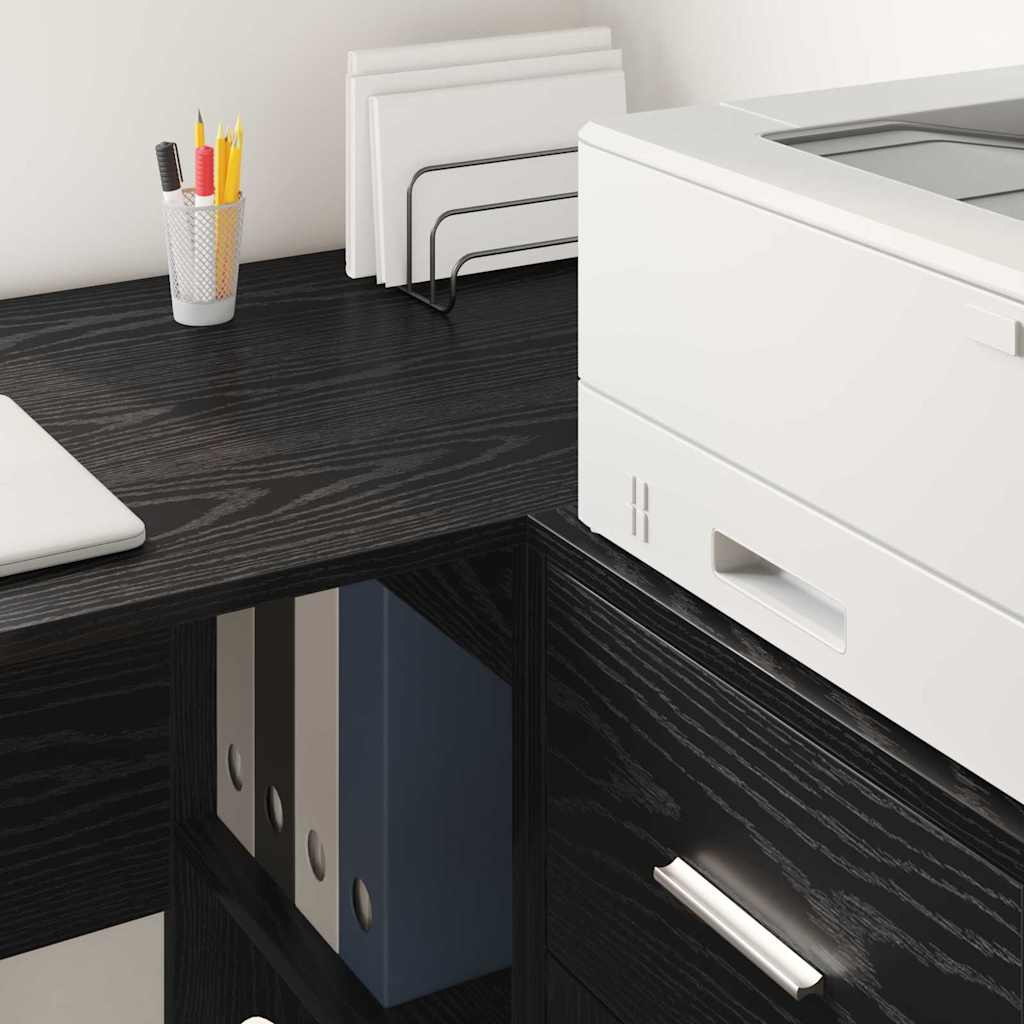 Kreveta s ladicama Crni hrast 38 x 34 x 75 cm