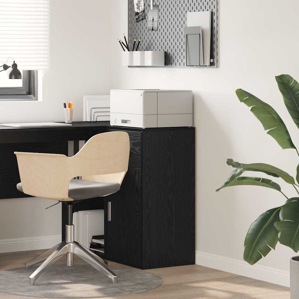 Kreveta s ladicama Crni hrast 38 x 34 x 75 cm