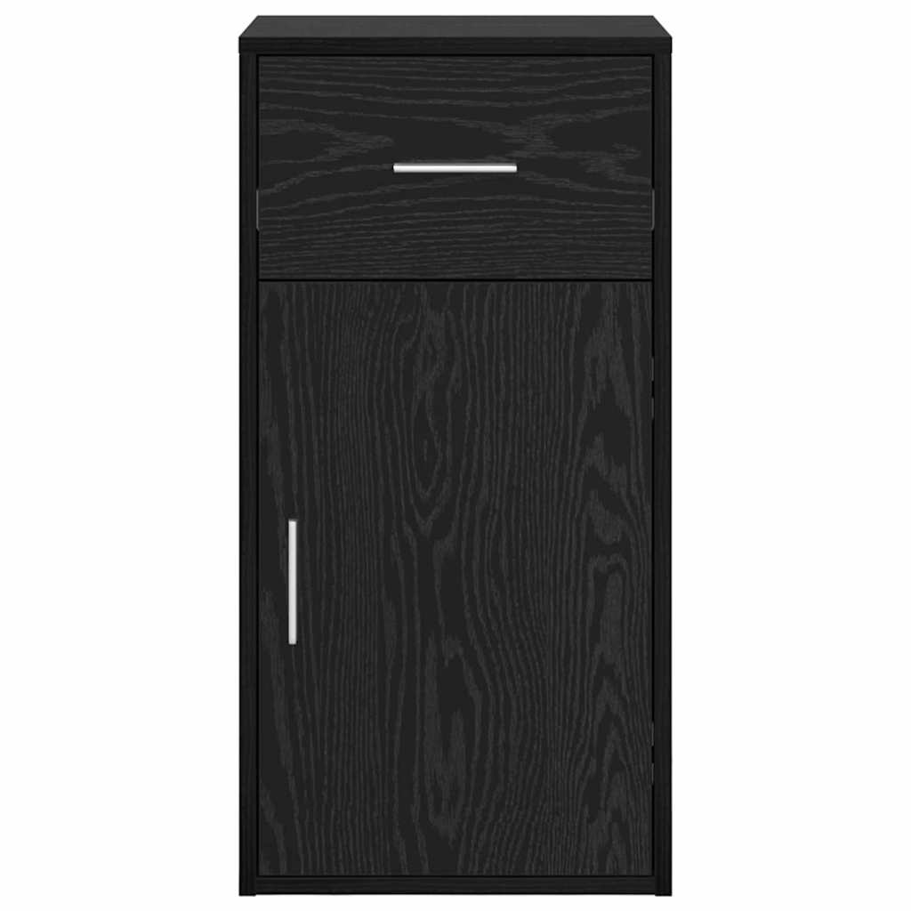 Kreveta s ladicama Crni hrast 38 x 34 x 75 cm