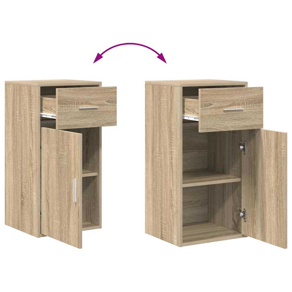 Kreveta s ladicama Sonoma hrast 38 x 34 x 75 cm