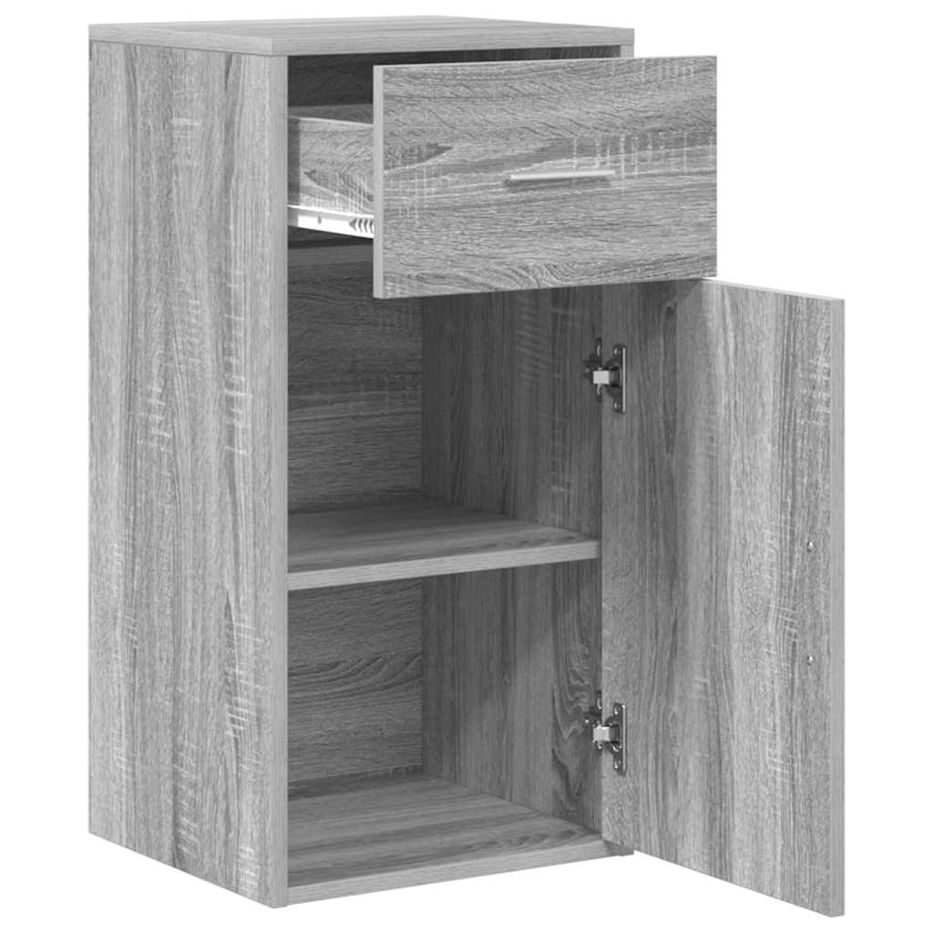 Kreveta s ladicama Siva Sonoma 38 x 34 x 75 cm