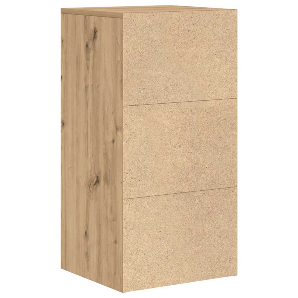 Kreveta s ladicama Umjetnički hrast 38 x 34 x 75 cm