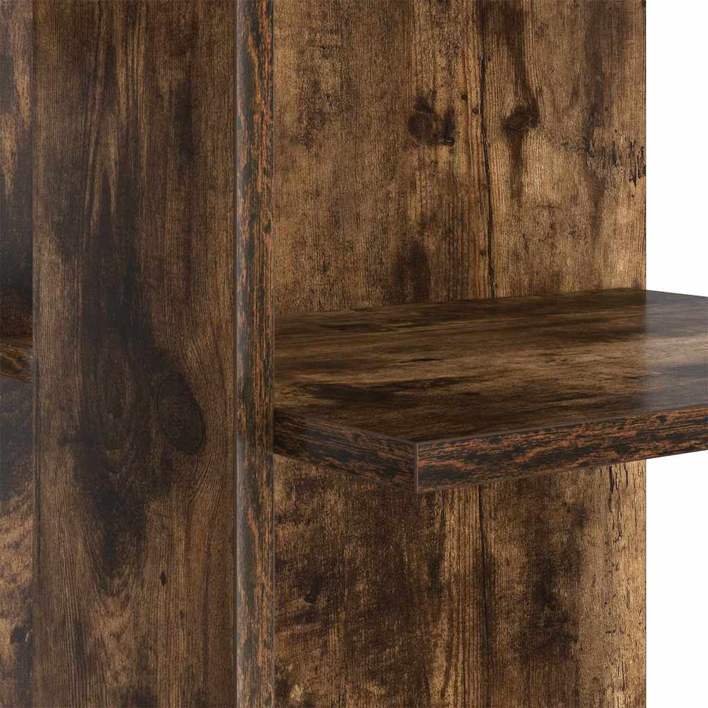 Kutni stol Dimljeni hrast 140 x 113,5 x 75 cm Konstruirano drvo