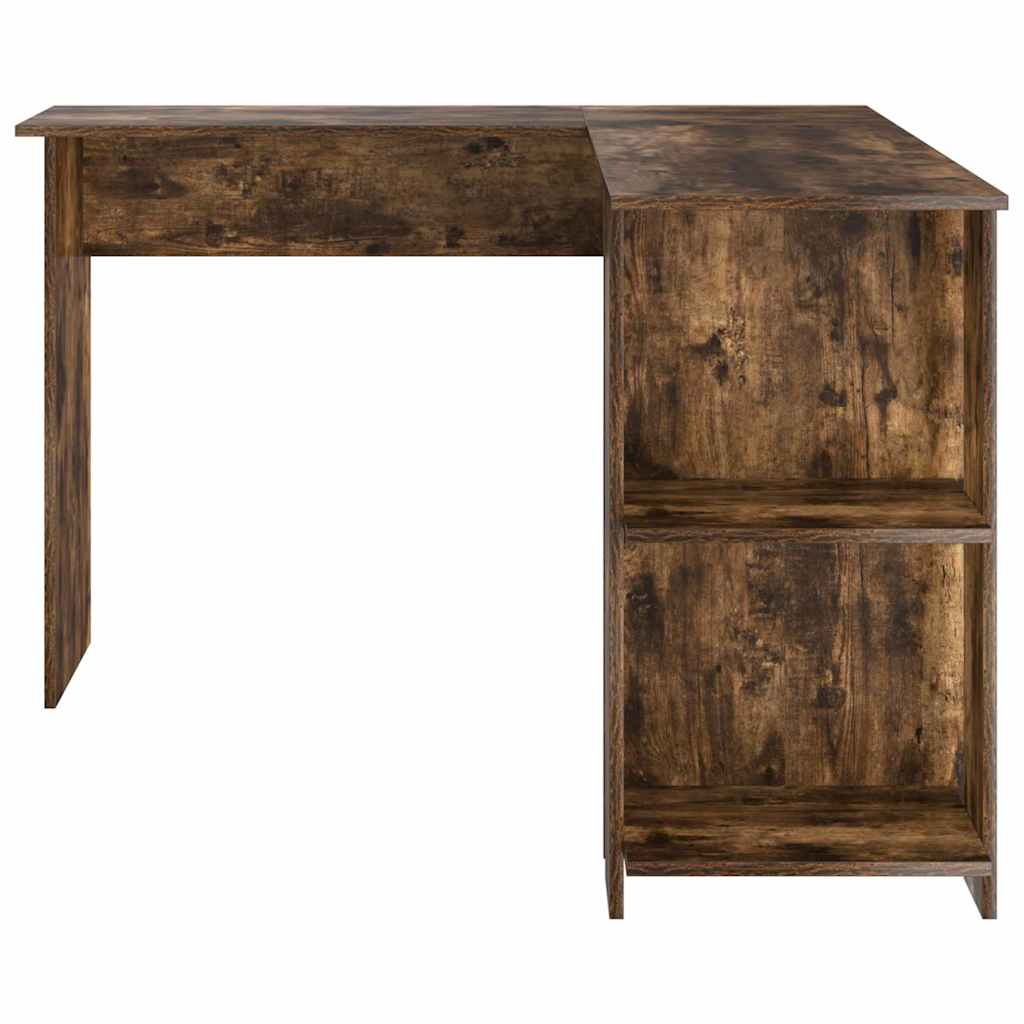 Kutni stol Dimljeni hrast 140 x 113,5 x 75 cm Konstruirano drvo