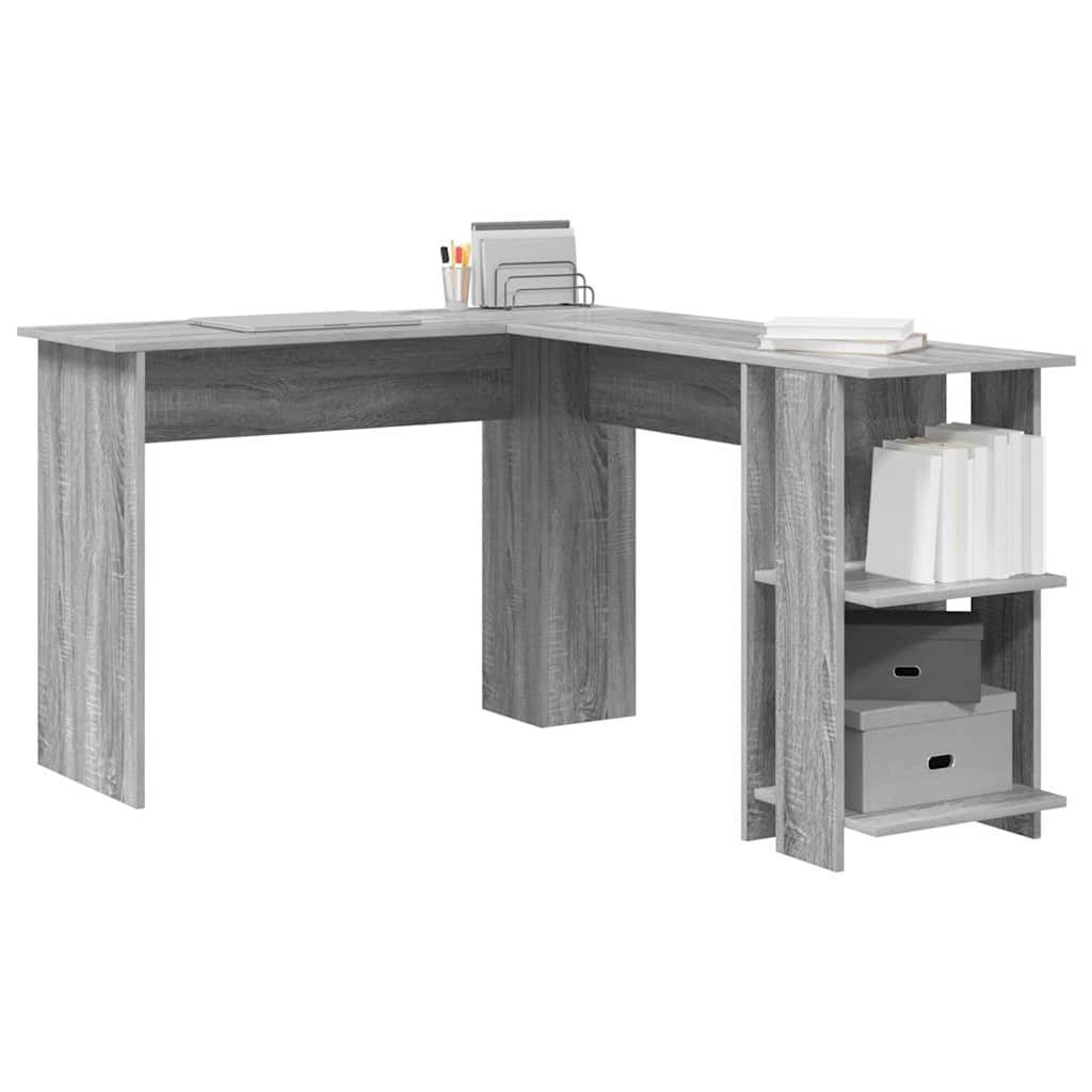Kutni stol Siva Sonoma 140 x 113,5 x 75 cm Konstruirano drvo