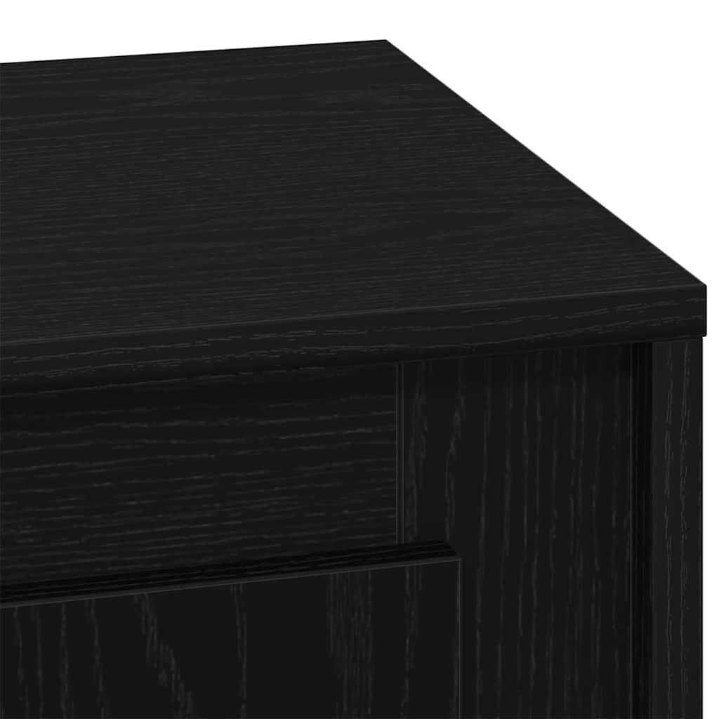 Noćni ormar Crna 44 x 34,5 x 45 cm Konstruirano drvo