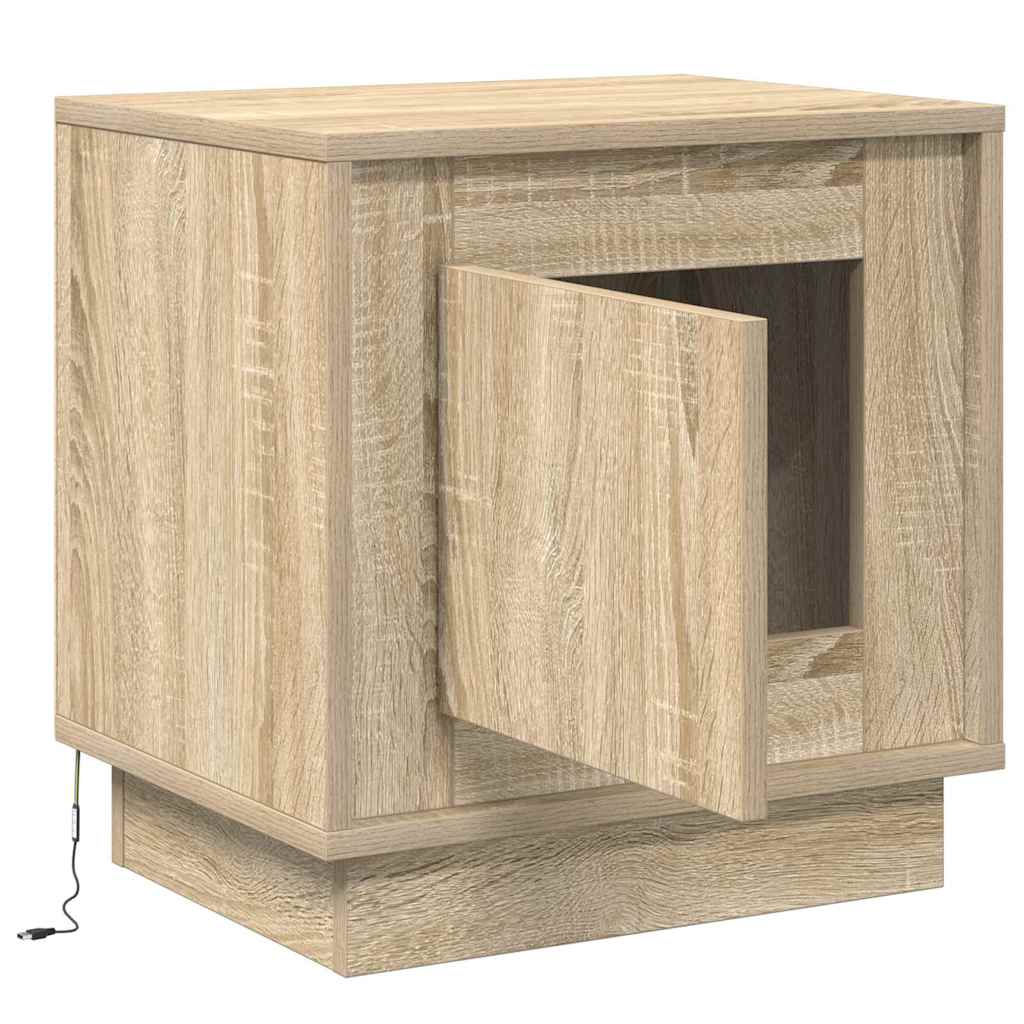 Noćni ormar Sonoma hrast 44 x 34,5 x 45 cm Konstruirano drvo