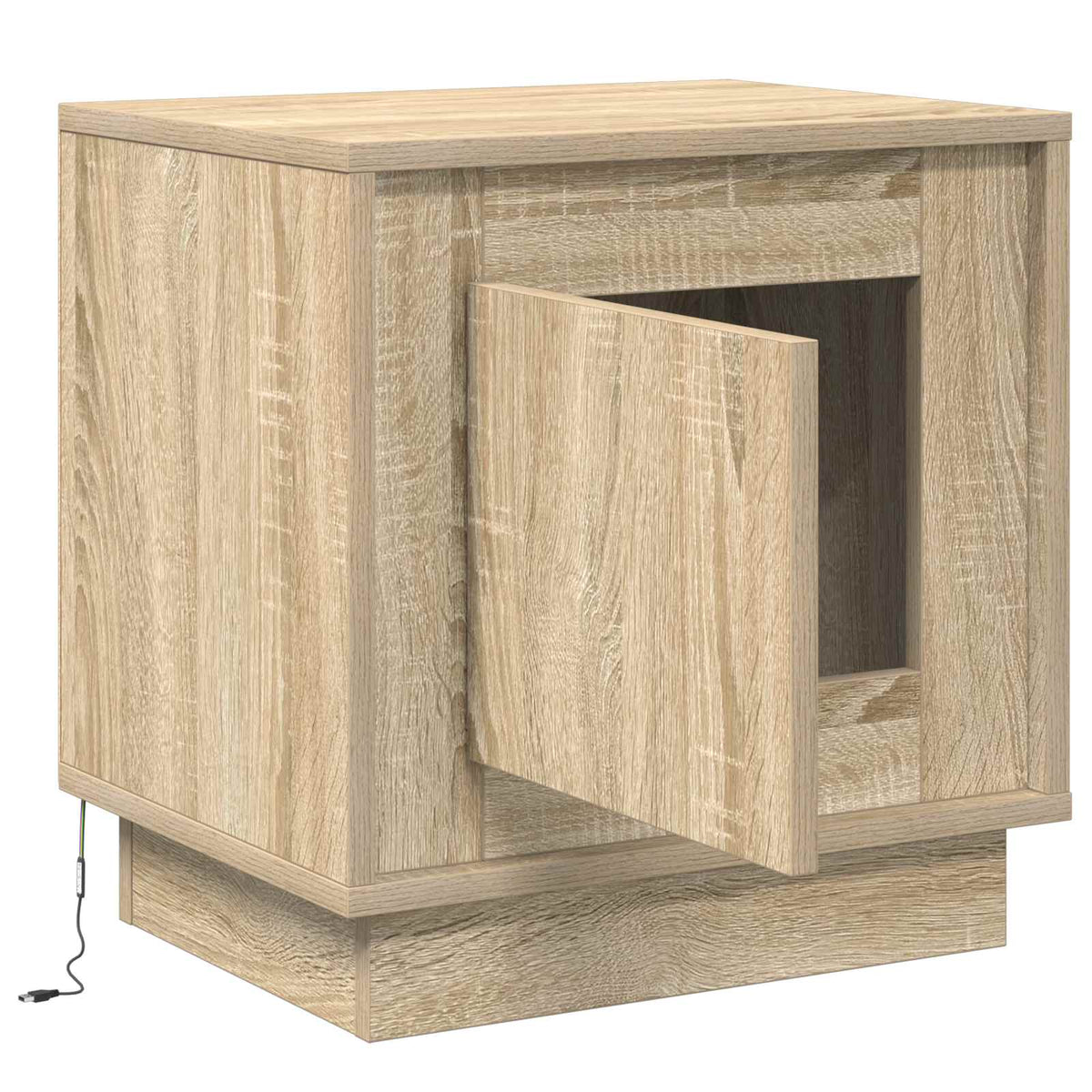 Noćni ormar Sonoma hrast 44 x 34,5 x 45 cm Konstruirano drvo