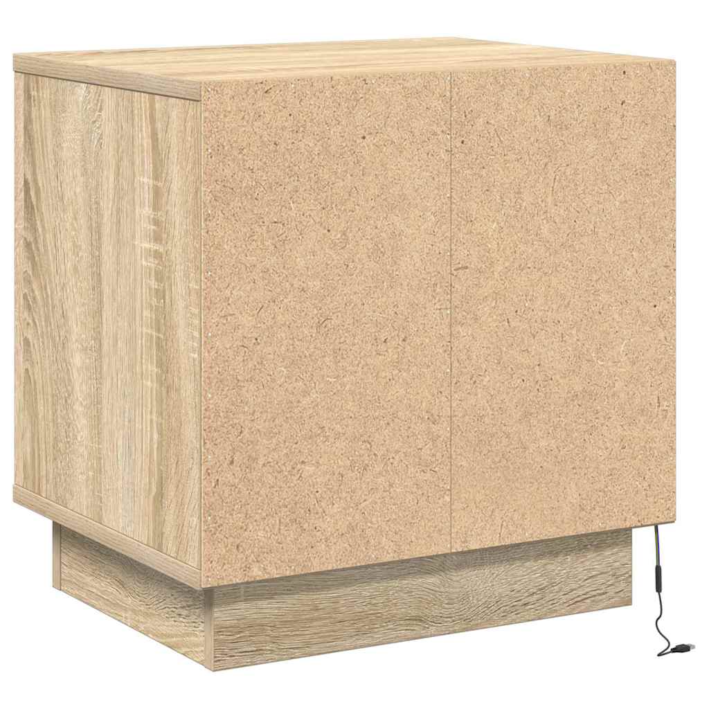 Noćni ormar Sonoma hrast 44 x 34,5 x 45 cm Konstruirano drvo