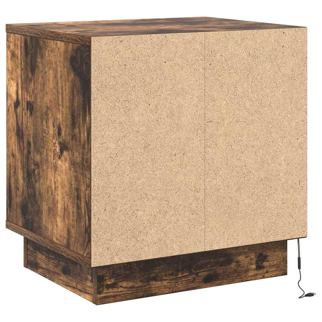 Noćni ormar Dimljeni hrast 44 x 34,5 x 45 cm Konstruirano drvo