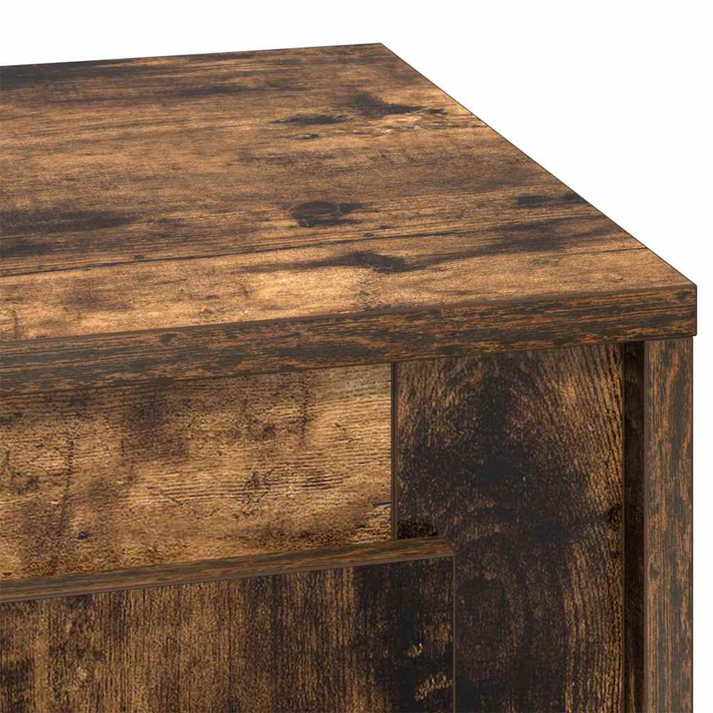 Noćni ormar 2 pcs Dimljeni hrast 44 x 34,5 x 45 cm