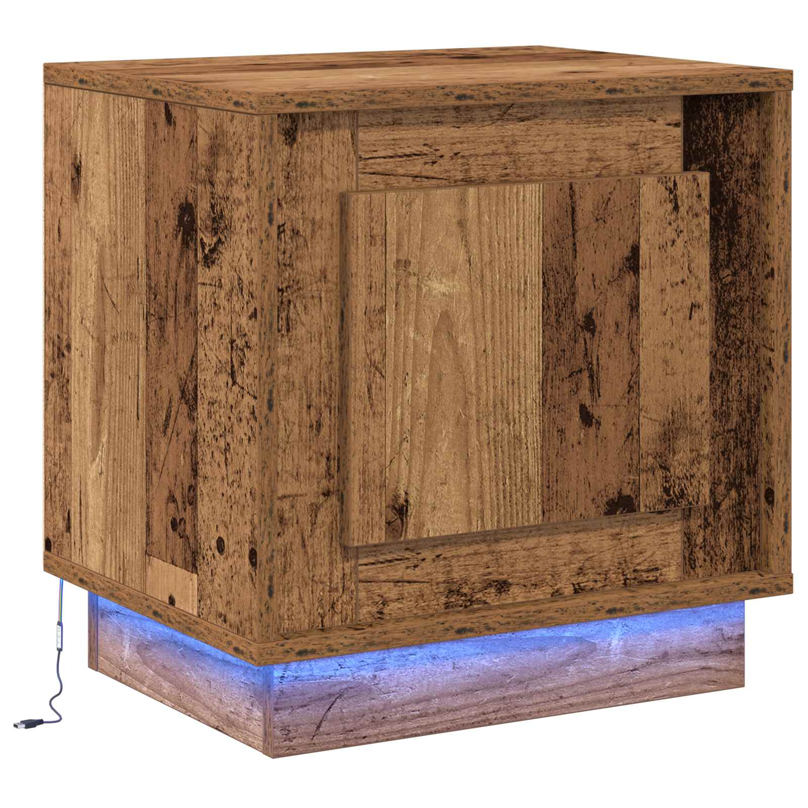 Noćni ormar Staro drvo 44 x 34,5 x 45 cm Konstruirano drvo