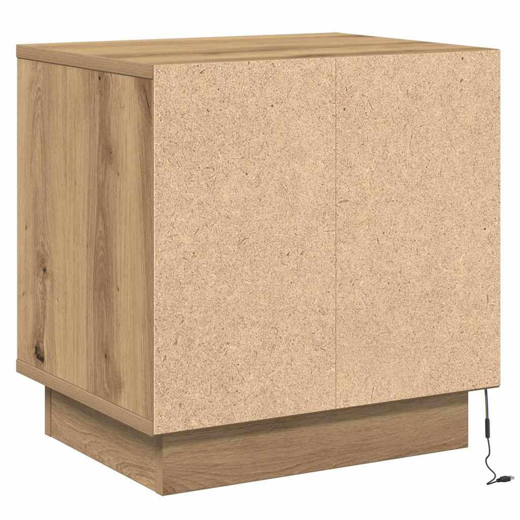 Noćni ormar 2 pcs Umjetnički hrast 44 x 34,5 x 45 cm