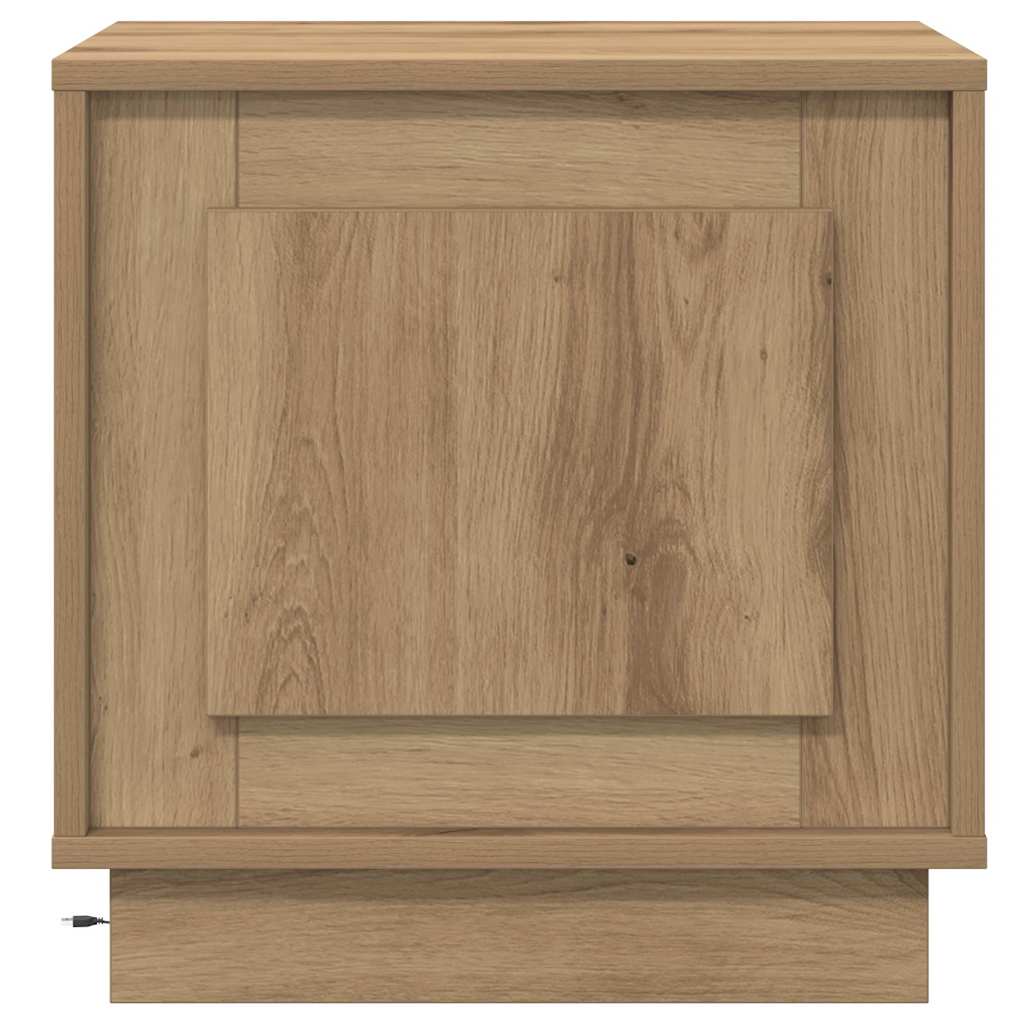 Noćni ormar 2 pcs Umjetnički hrast 44 x 34,5 x 45 cm