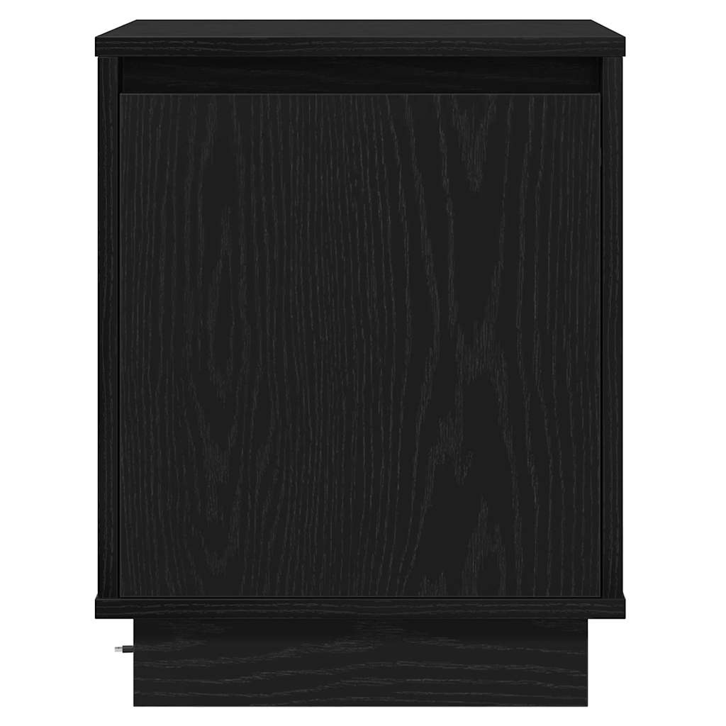 Noćni ormar Crni hrast 39 x 34,5 x 50 cm Konstruirano drvo
