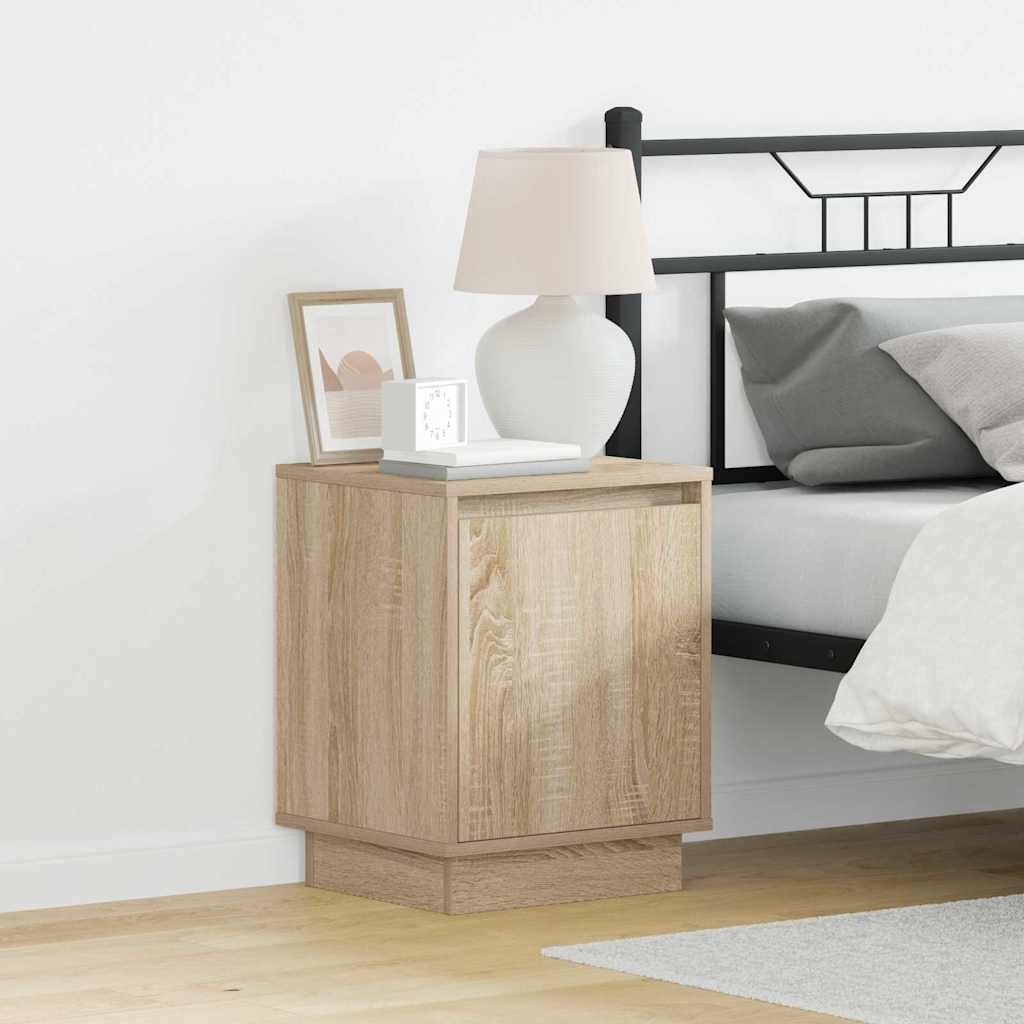 Noćni ormar 2 pcs Sonoma hrast 39 x 34,5 x 50 cm