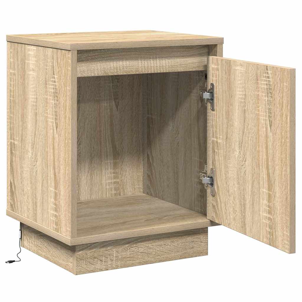 Noćni ormar 2 pcs Sonoma hrast 39 x 34,5 x 50 cm