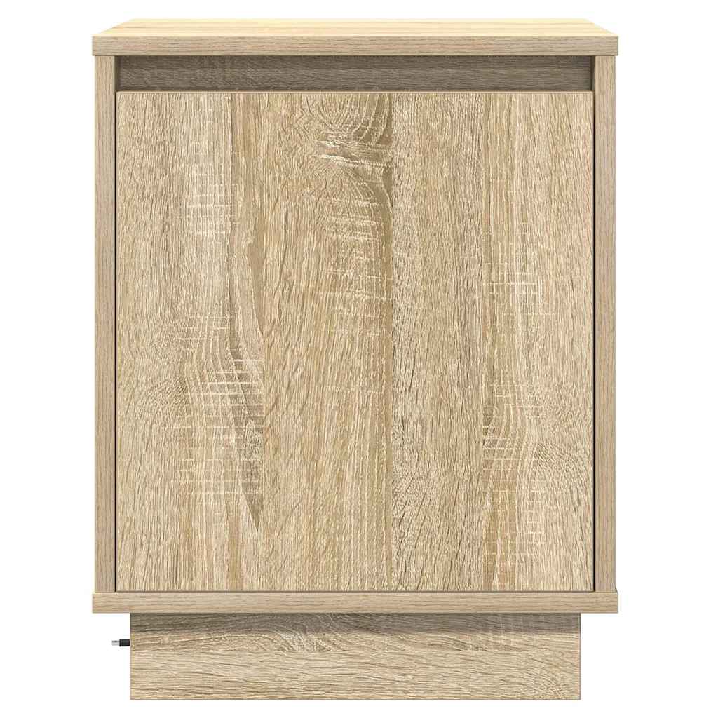 Noćni ormar 2 pcs Sonoma hrast 39 x 34,5 x 50 cm