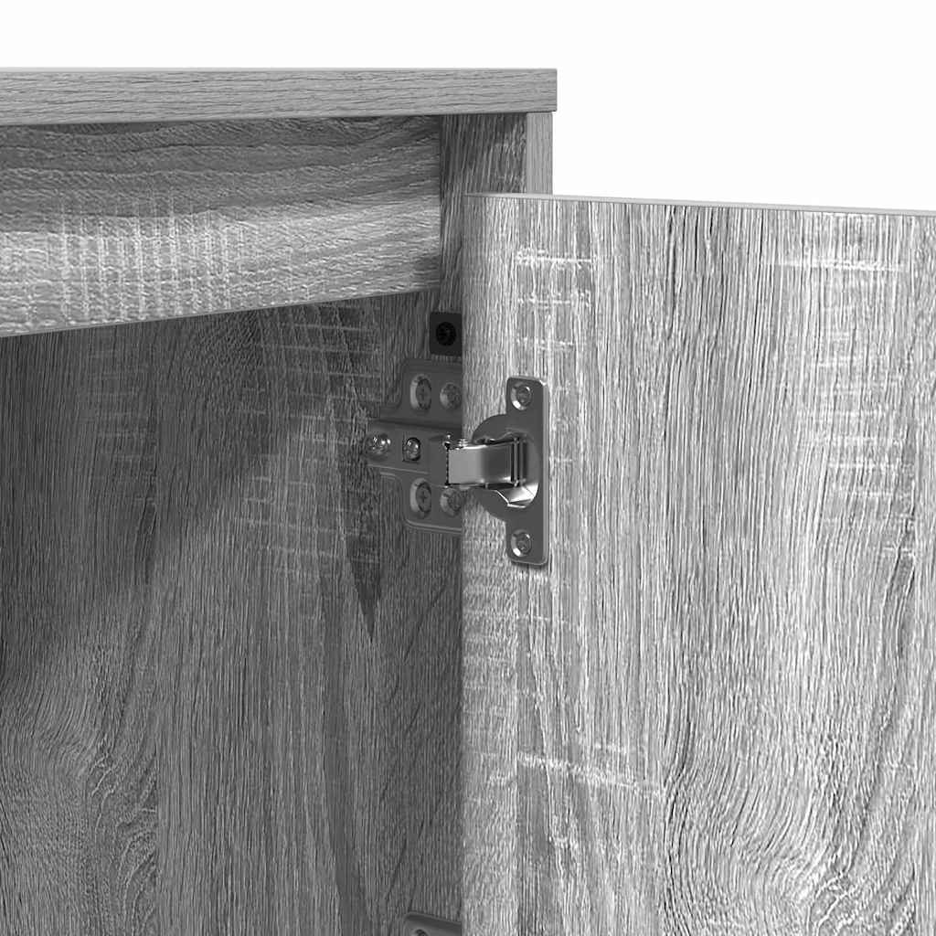 Noćni ormar 2 pcs Siva 39 x 34,5 x 50 cm Konstruirano drvo