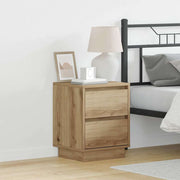 Noćni ormar s ladicama 2 pcs Umjetnički hrast 39 x 34,5 x 50 cm