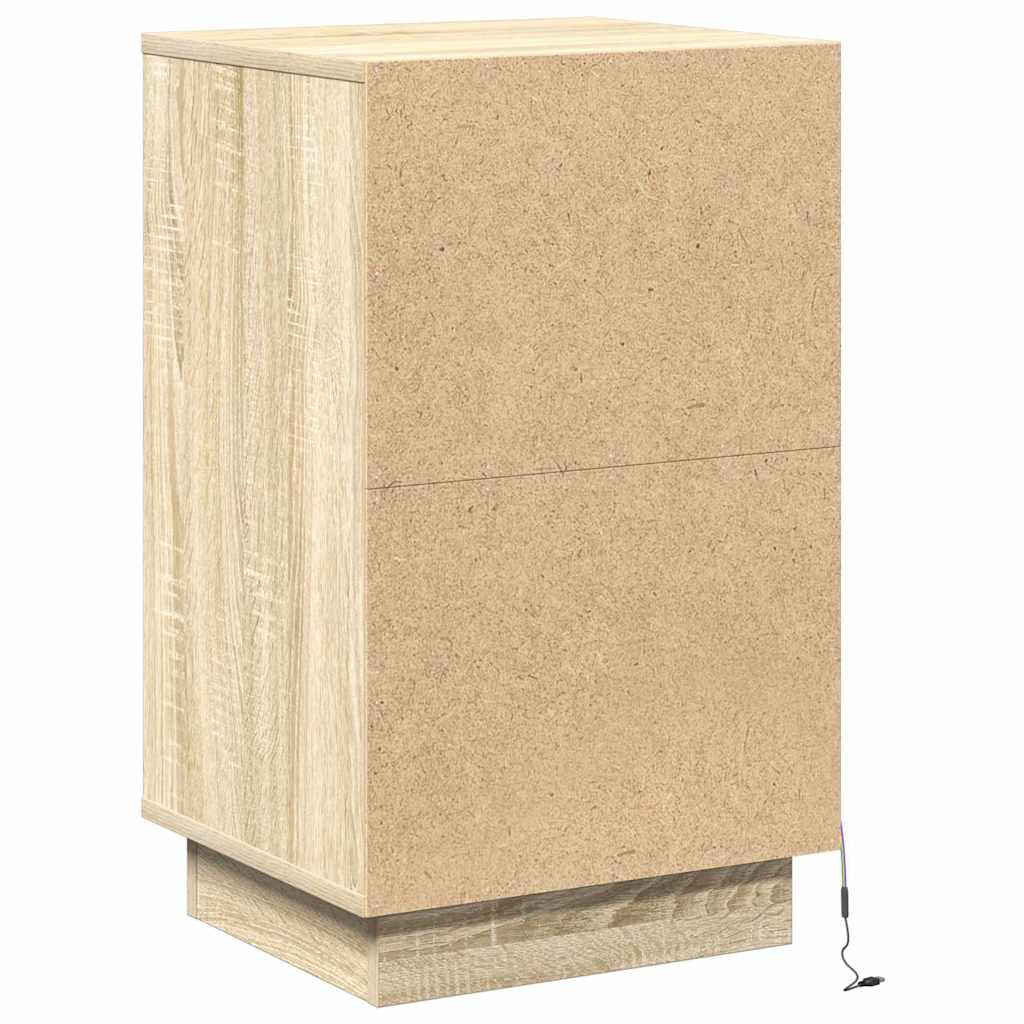 Noćni ormar Sonoma hrast 39 x 34,5 x 65 cm Konstruirano drvo