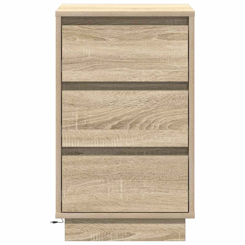 Noćni ormar Sonoma hrast 39 x 34,5 x 65 cm Konstruirano drvo