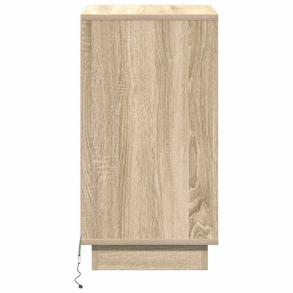 Noćni ormar Sonoma hrast 39 x 34,5 x 65 cm Konstruirano drvo
