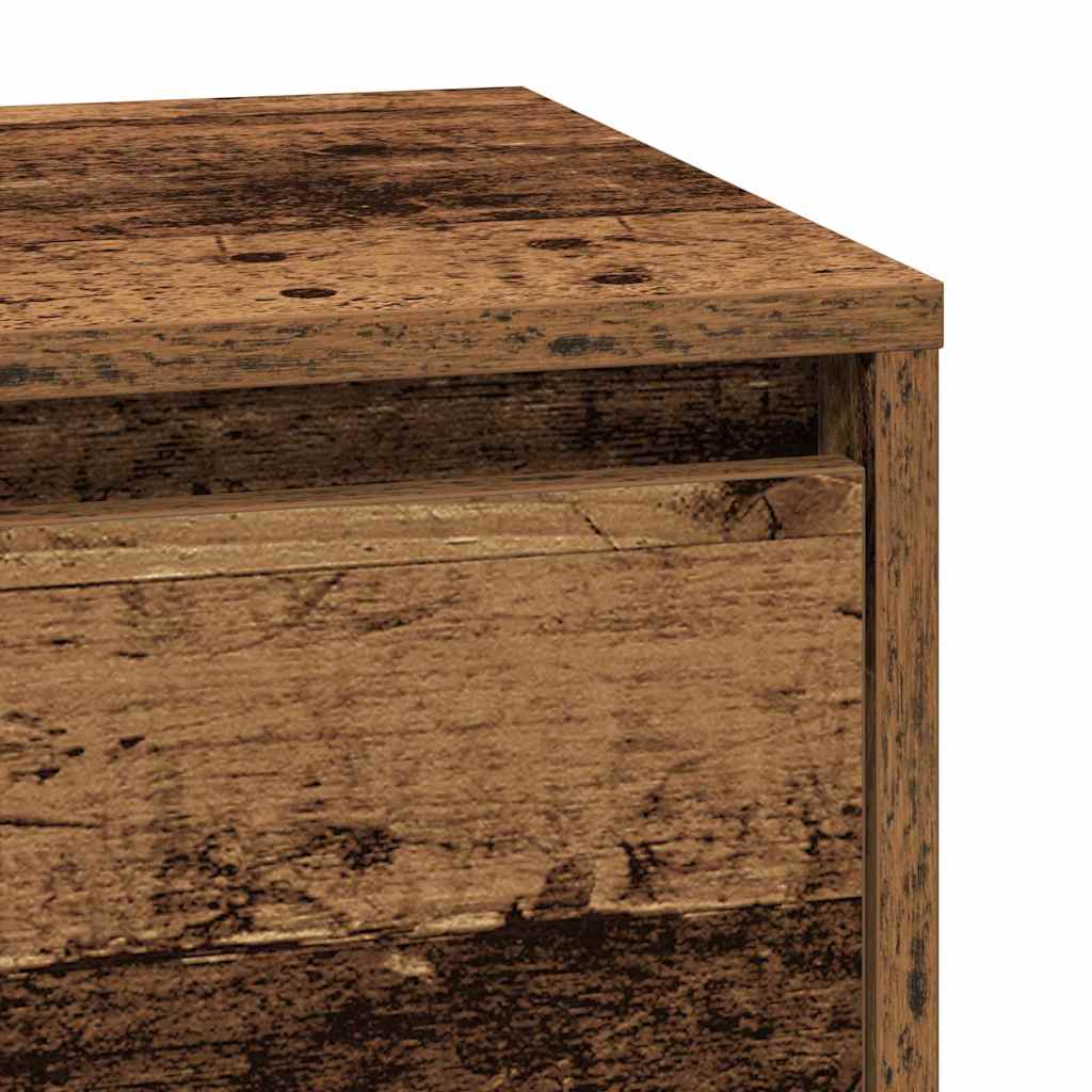 Noćni ormar Staro drvo 39 x 34,5 x 65 cm Konstruirano drvo