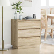 Noćni ormar Sonoma hrast 71 x 34,5 x 75 cm Konstruirano drvo