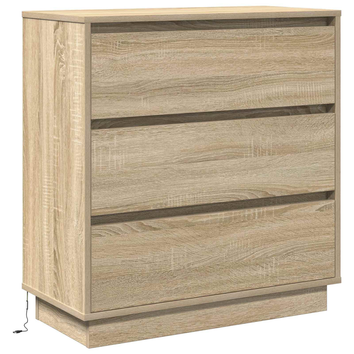 Noćni ormar Sonoma hrast 71 x 34,5 x 75 cm Konstruirano drvo