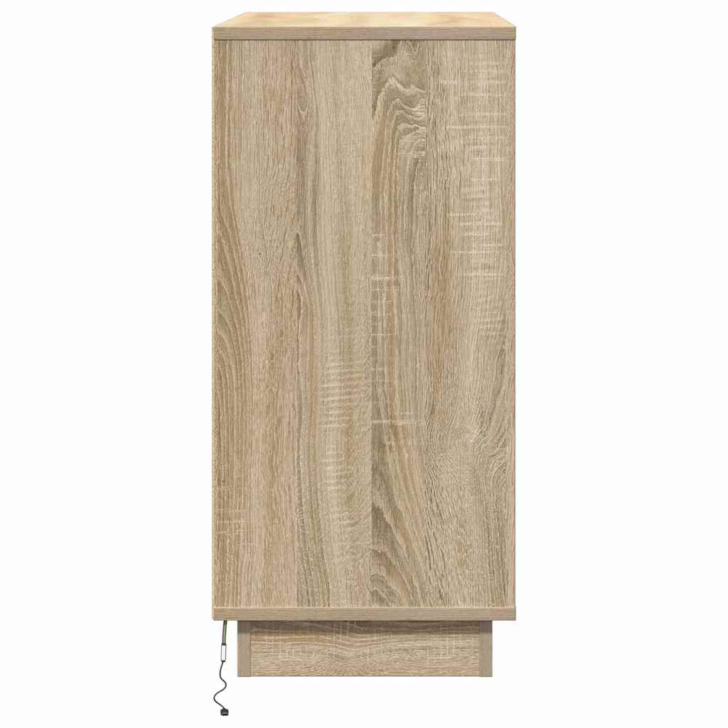 Noćni ormar Sonoma hrast 71 x 34,5 x 75 cm Konstruirano drvo