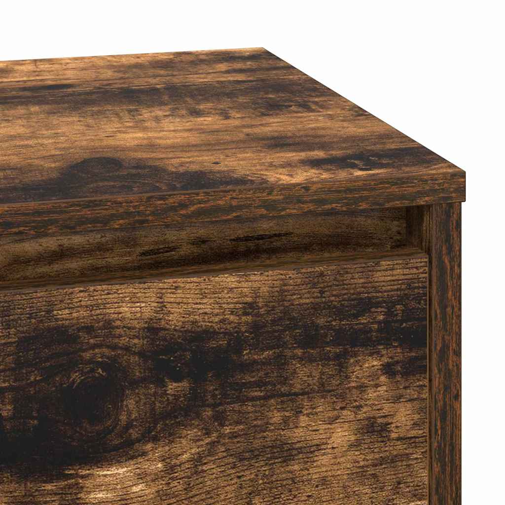 Noćni ormar Dimljeni hrast 71 x 34,5 x 75 cm Konstruirano drvo