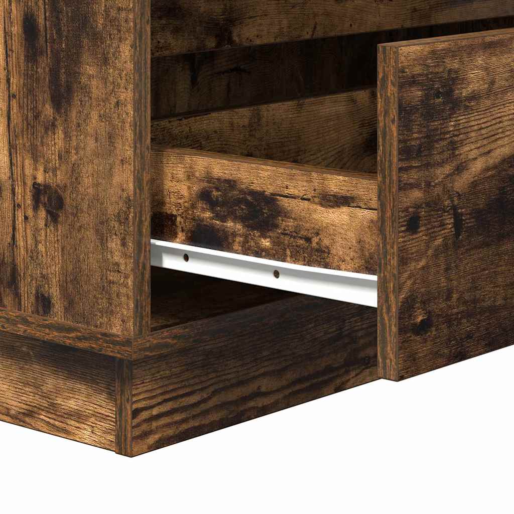Noćni ormar Dimljeni hrast 71 x 34,5 x 75 cm Konstruirano drvo