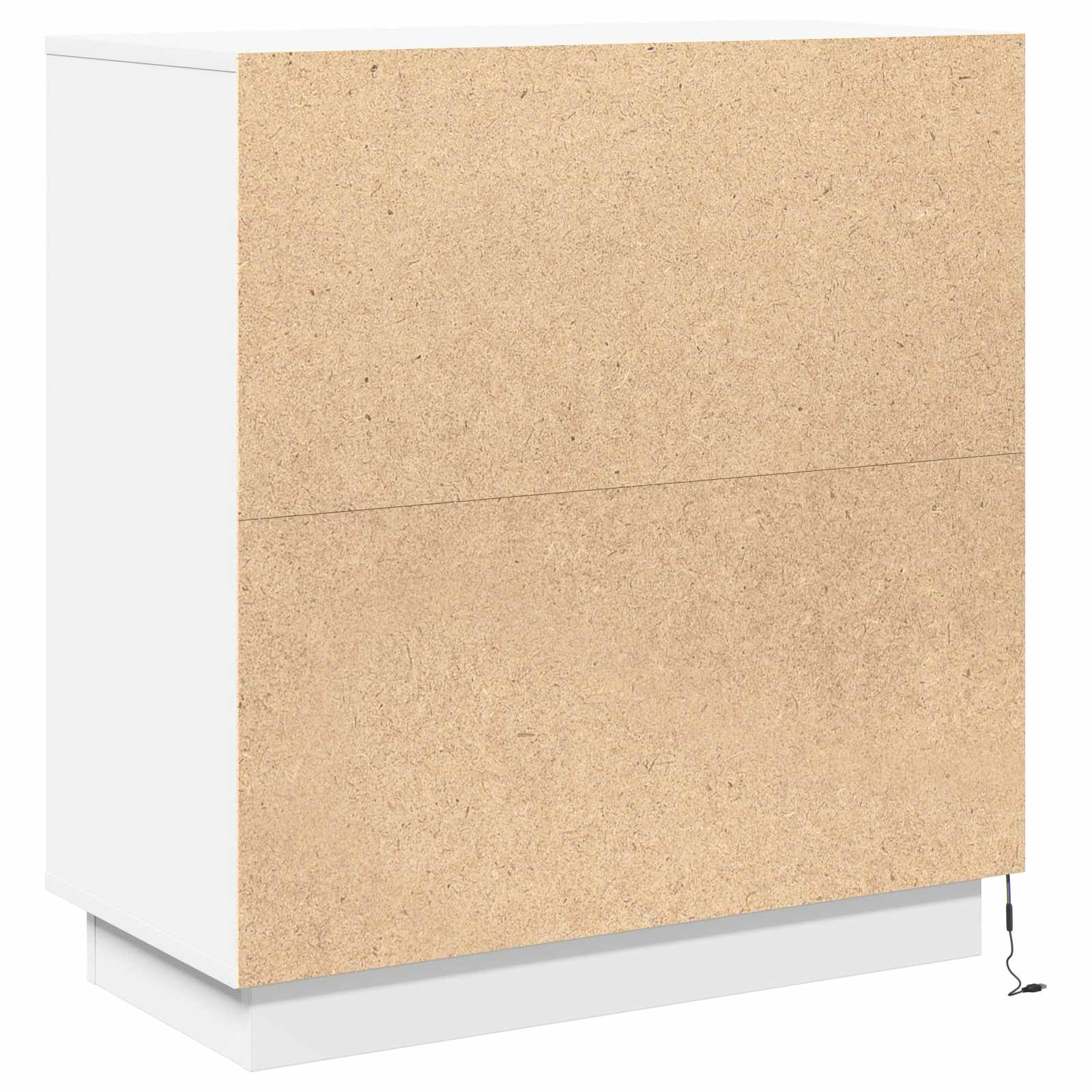 LED komoda za Bijela 71 x 34,5 x 75 cm Konstruirano drvo
