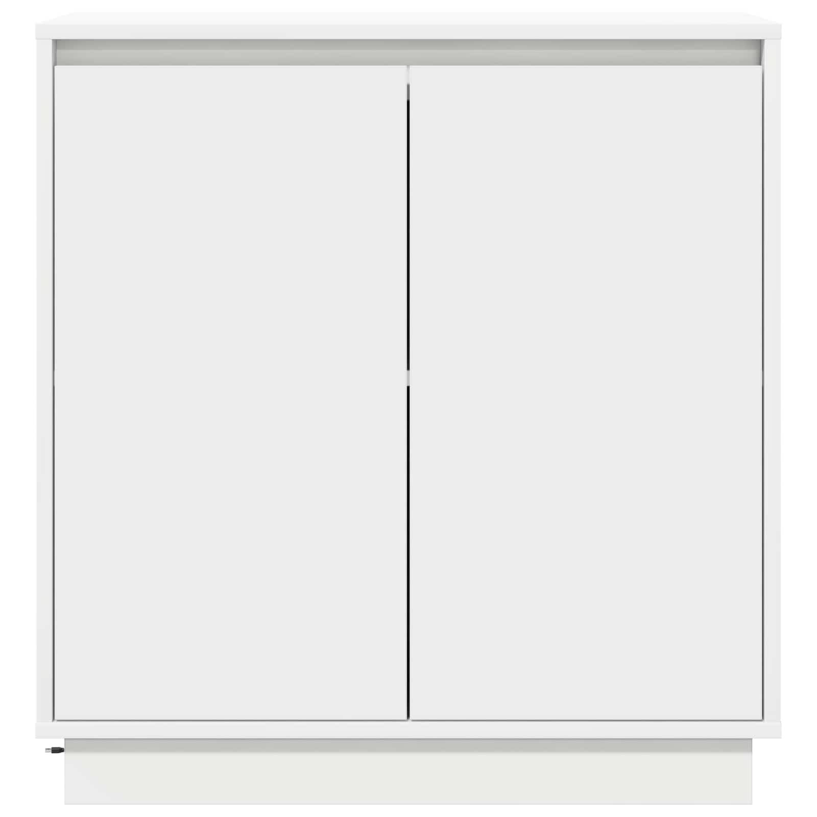 LED komoda za Bijela 71 x 34,5 x 75 cm Konstruirano drvo