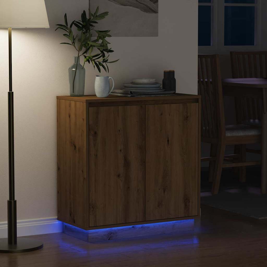 LED komoda za Hrast artisan 71 x 34,5 x 75 cm