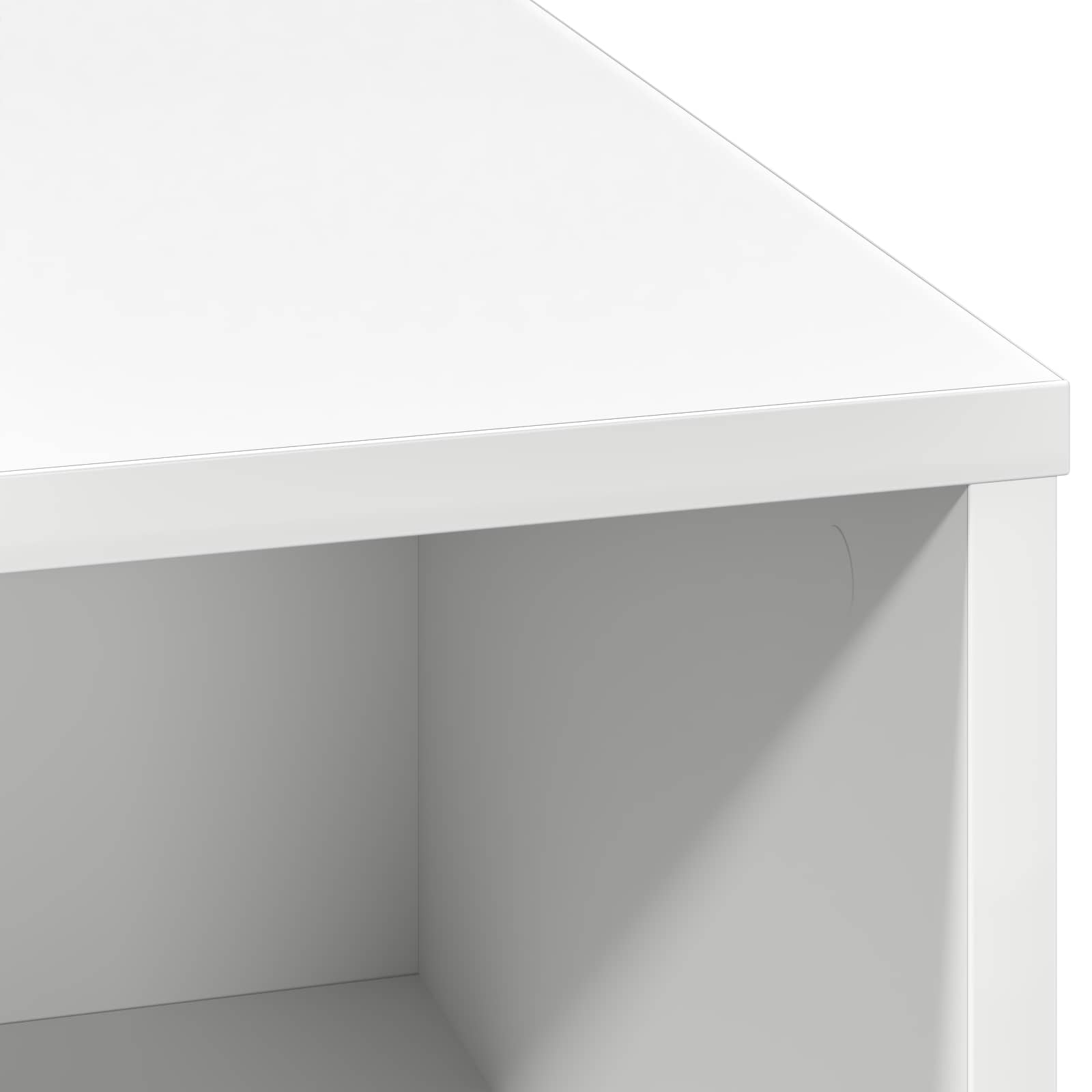 LED komoda Bijelo 71 x 34,5 x 75 cm Konstruirano drvo