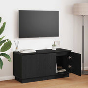 TV ormar Crni hrast 100 x 38 x 49 cm Konstruirano drvo