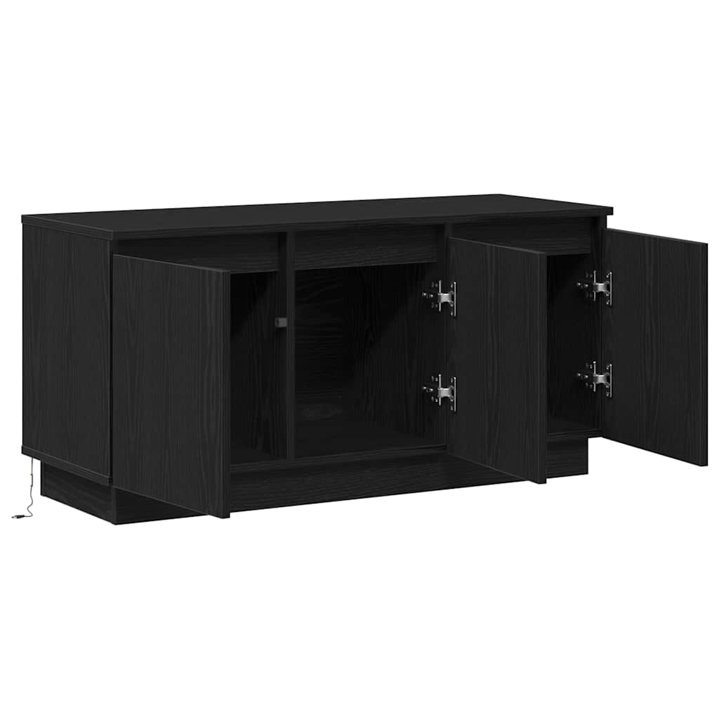 TV ormar Crni hrast 100 x 38 x 49 cm Konstruirano drvo