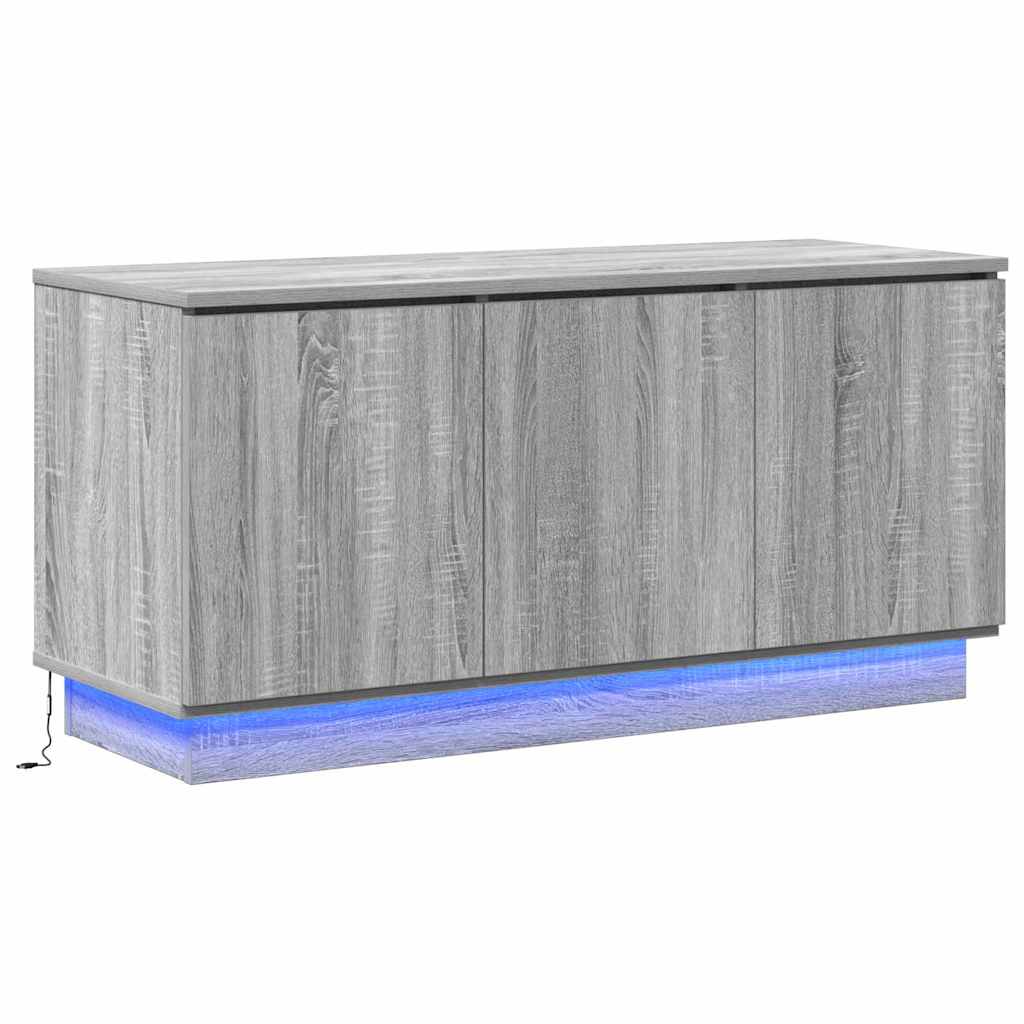 TV ormar Siva Sonoma 100 x 38 x 49 cm Konstruirano drvo