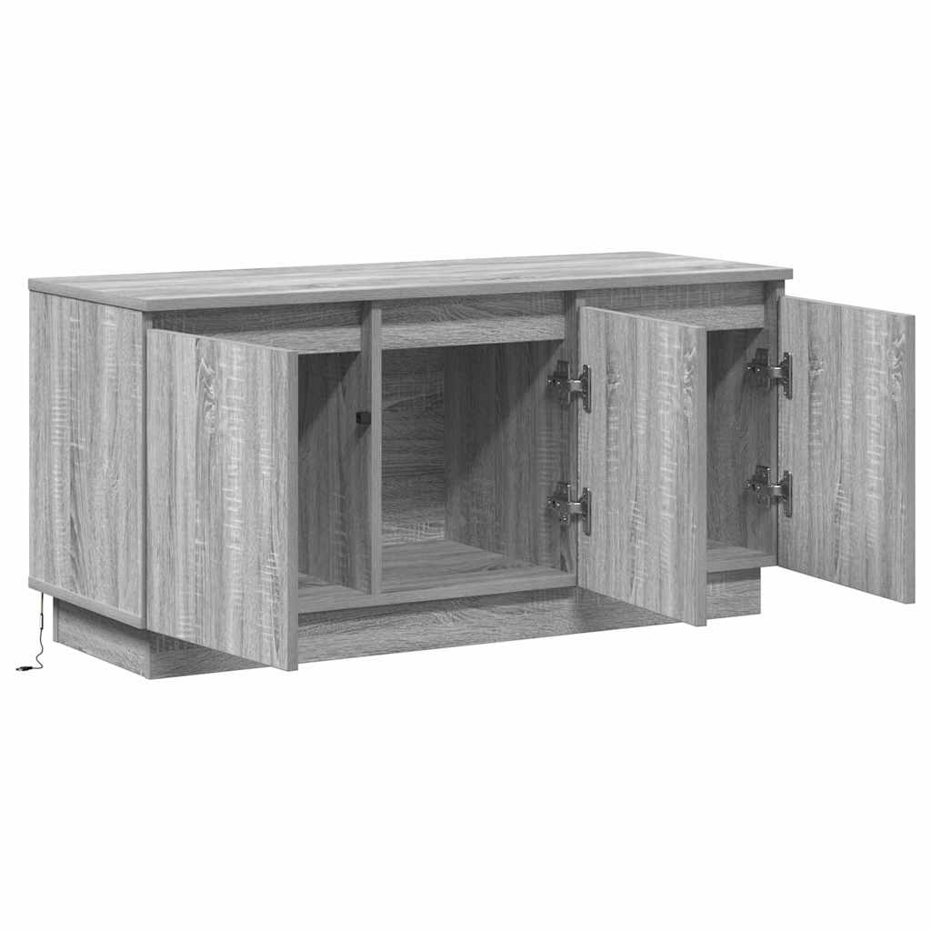 TV ormar Siva Sonoma 100 x 38 x 49 cm Konstruirano drvo