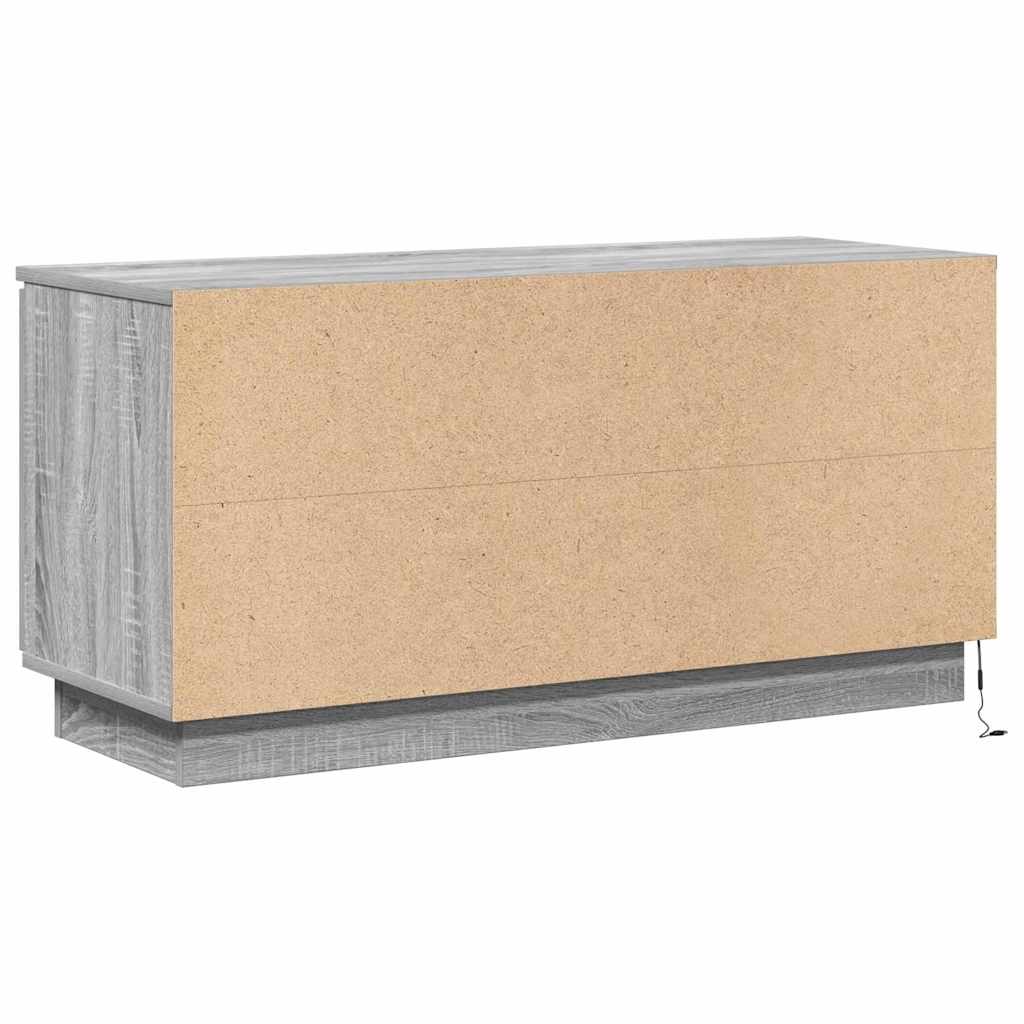 TV ormar Siva Sonoma 100 x 38 x 49 cm Konstruirano drvo