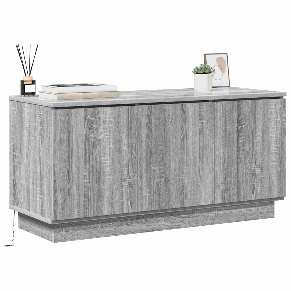 TV ormar Siva Sonoma 100 x 38 x 49 cm Konstruirano drvo