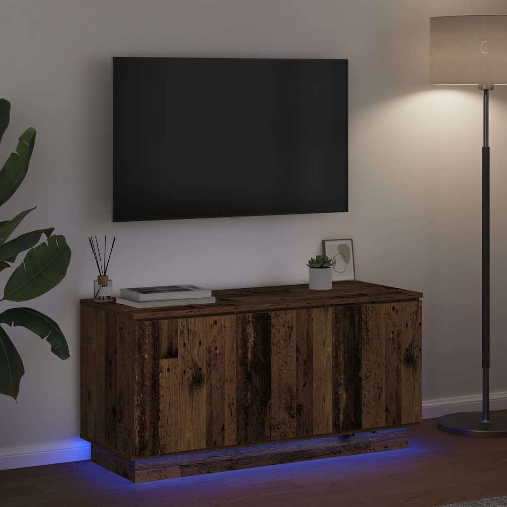 TV ormar Staro drvo 100 x 38 x 49 cm Konstruirano drvo