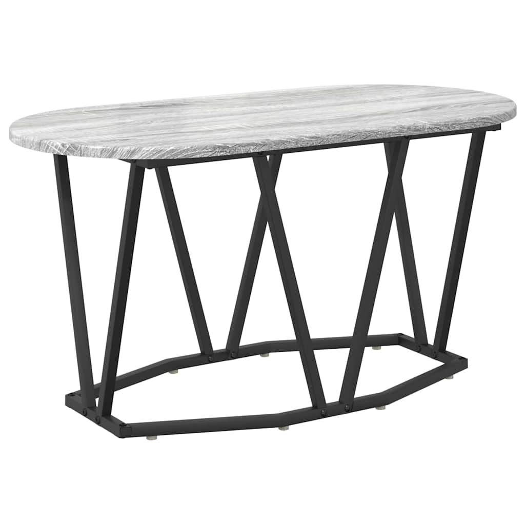 Kava Stol Siva 80 x 40 x 40.5 cm Projektirano drvo i metal